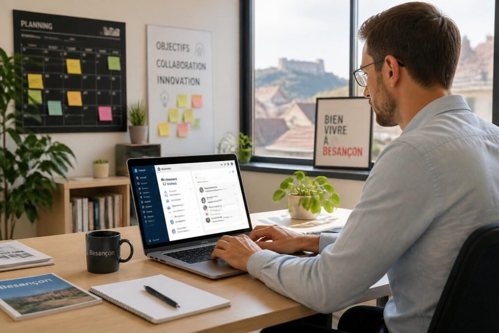 accédez facilement à la messagerie et aux services dédiés aux collaborateurs via l'intranet de besançon, pour une communication interne efficace et simplifiée.
