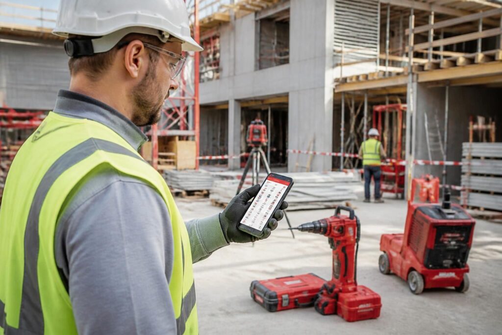 OnTrack Hilti : comment activer votre compte et utiliser l’application mobile