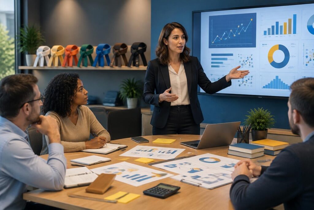 découvrez les certifications six sigma, ses principaux outils et les niveaux de formation, du white belt au master black belt.