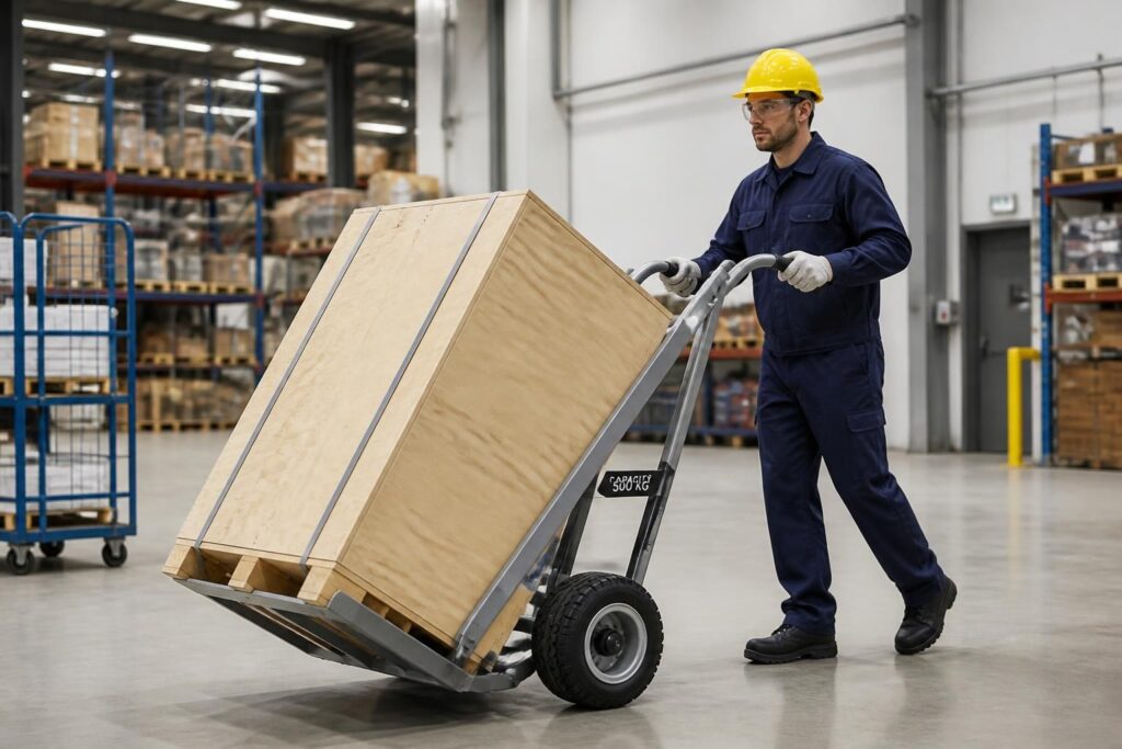 découvrez les caractéristiques du diable professionnel 500 kg et ses utilisations en entreprise pour faciliter le transport de charges lourdes en toute sécurité et efficacité.