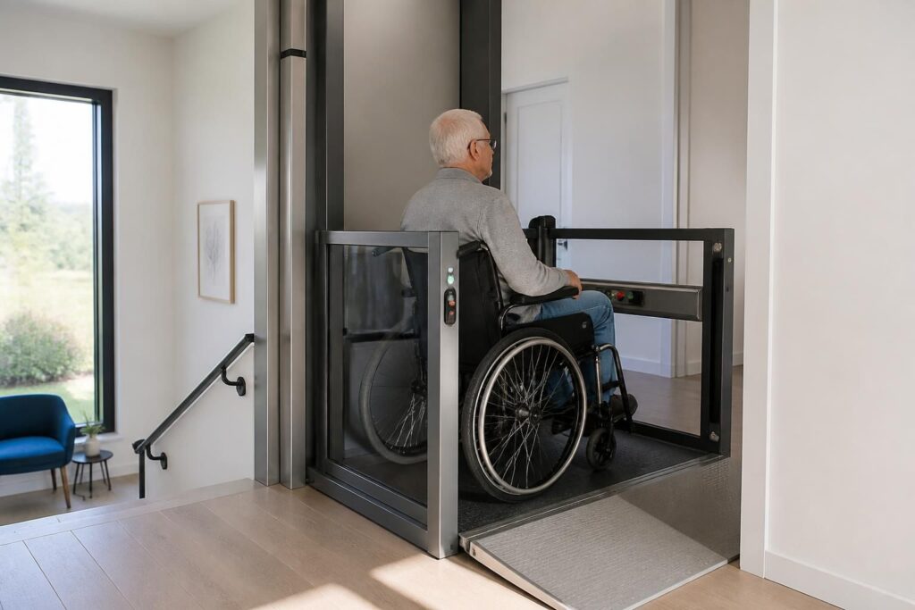découvrez les options et usages des élévateurs verticaux électriques conçus pour faciliter la mobilité des personnes à mobilité réduite, alliant sécurité et confort.