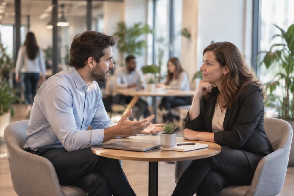 découvrez un exemple de communication non violente au travail et des conseils pour exprimer vos besoins, désamorcer les tensions et améliorer vos relations professionnelles.