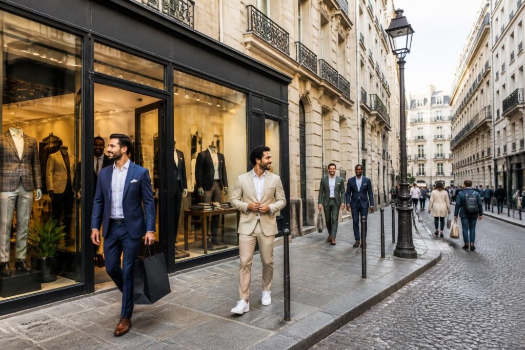 découvrez où trouver des costumes et tenues pour homme à paris à petits prix. magasins de vêtements abordables pour un style élégant sans se ruiner.