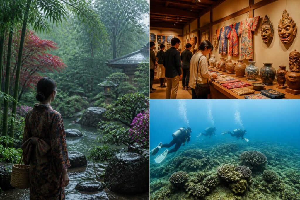 découvrez les meilleures activités à okinawa en mai, même sous la pluie. explorez des incontournables pour profiter pleinement de votre séjour quelles que soient les conditions météorologiques.
