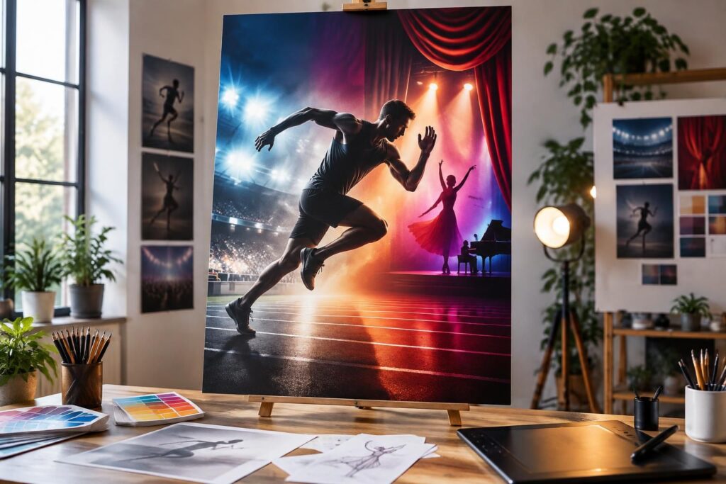 découvrez comment créer une affiche réussie pour un événement sportif ou culturel : conseils de design, choix des couleurs et informations essentielles.